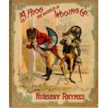 McLoughlin Bros (NY) A Frog he Would a Wooing Go, and other Nursery Rhymes, boxed puzzles,