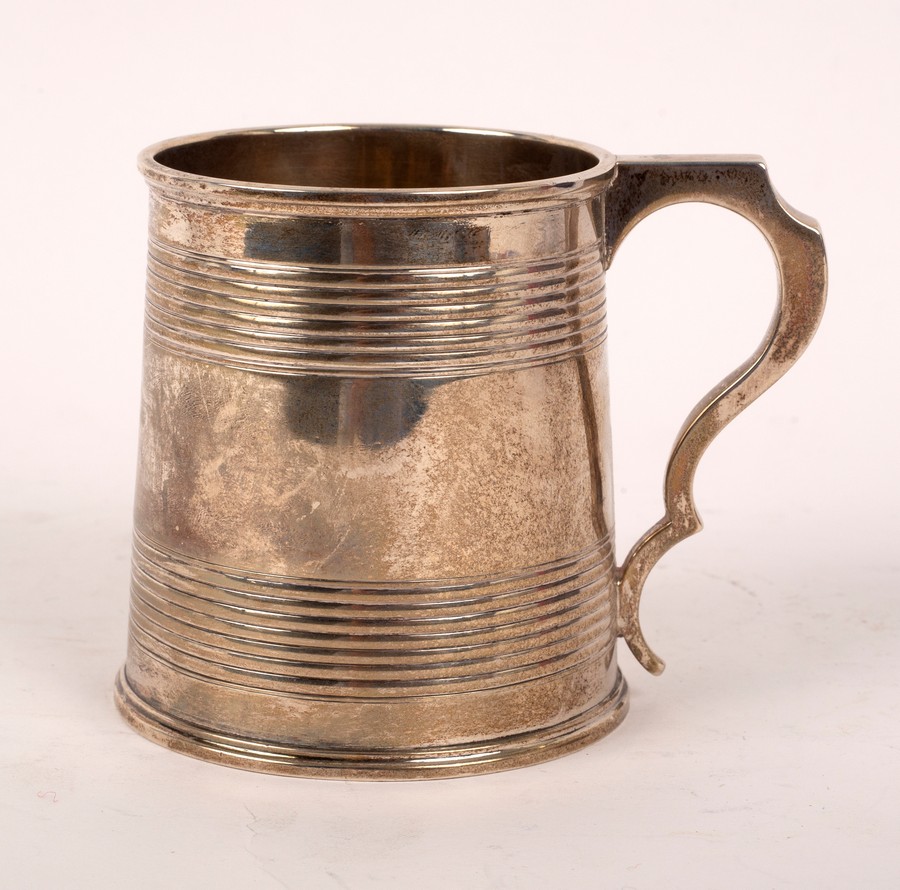 A Victorian silver Christening mug, Edward Ker Reid, London 1862,