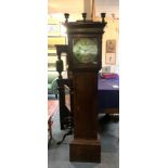 An oak cased longcase clock, Thackwell, Ledbury,