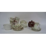 Two part dolls tea sets,