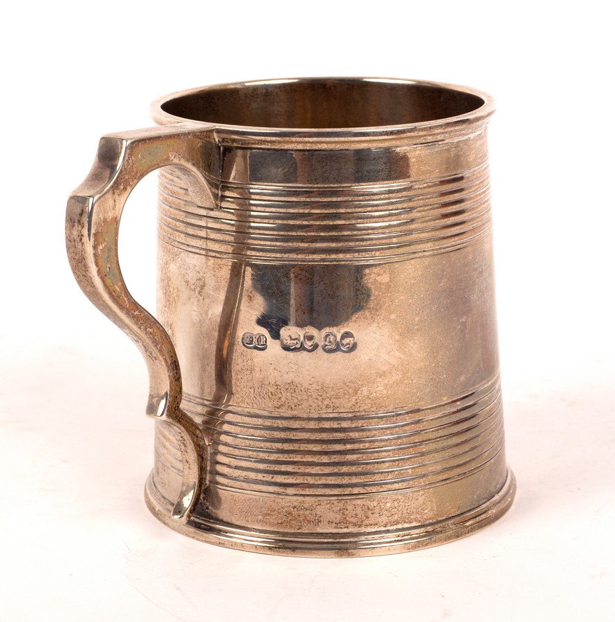 A Victorian silver Christening mug, Edward Ker Reid, London 1862, - Image 2 of 2