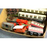 A quantity of Hornby 0-gauge rolling stock,
