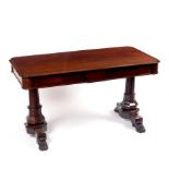 A Regency rosewood centre table,