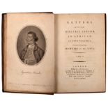 Sancho, Ignatius. Letters of the late…An African. 2 vols., 1782. 12mo., cont.