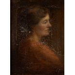 English School, circa 1900/Portrait of a Lady/bust length/oil on canvas,