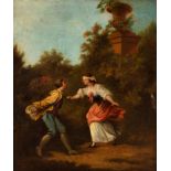 Follower of Fragonard/Blind Man's Buff/oil on canvas,