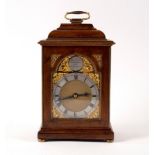 A George VI walnut cased mantel clock, Charles Frodsham,