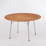 Arne Jacobsen (1902-1971) for Fritz Hansen/A circular table, model 3600, designed 1964,