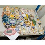 A collection of forty-nine 20th Century maiolica,