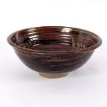 David Leach (1911-2005) for Lowerdown Pottery, a stoneware footed bowl,