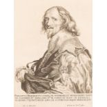 Robert van Voerst (Dutch 1597-1636), after Sir Anthony Van Dyck/Philip Herbert,