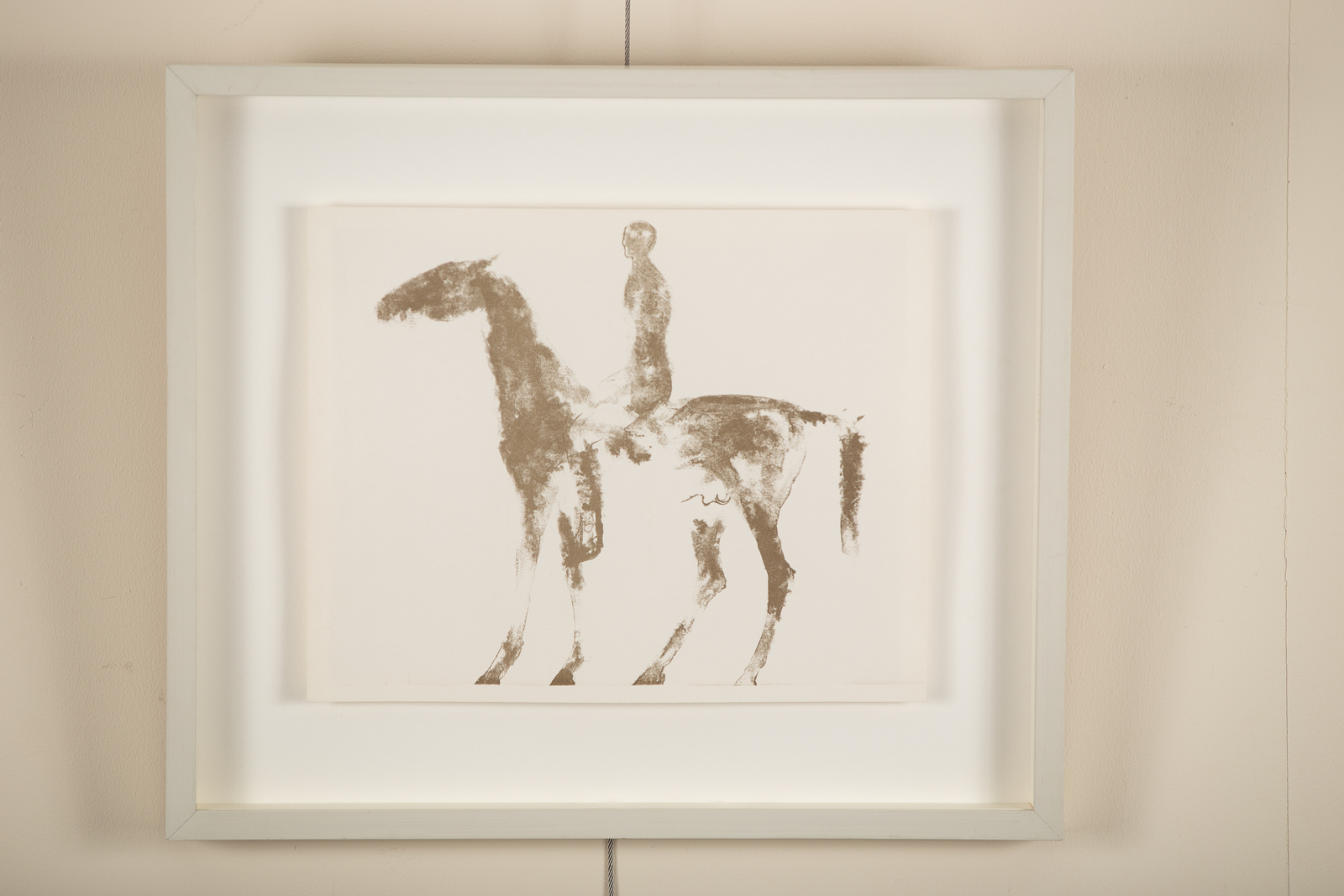Elisabeth Frink RA (1930-1993)/Horse and Rider, 1970/lithograph, paper size 26cm x 31. - Image 2 of 2