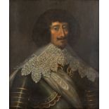Follower of Daniel Mytens (Dutch 1590-1648)/Portrait of a Gentleman/bust length,