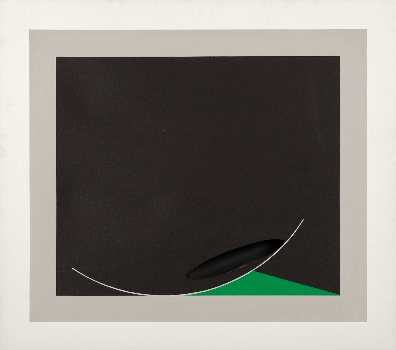 Jules de Goede (1937-2007) /Squared View 17 (2001)/signed and inscribed verso/acrylic on canvas, 66.