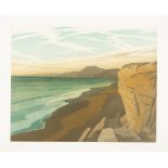 Michael Fairclough (born 1940)/Lyme Bay, Dorset/aquatint,