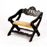 An Italian Florentine chair,