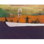 Peter Doig (born 1959)/Canoe (2008)/signed and numbered 32/500/aquatint in colours, 59cm x 74.