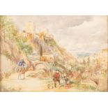 Lucy Mark (19th/20th Century)/A Spanish Hillside/signed and dated '03/watercolour,