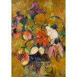 Attributed to Wlodzimierz Terlikowski (1873-1951)/Still Life with Anemones/signed and dated