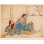 Elyse Ashe Lord (1900-1971)/Two Sisters/In the Palace of Pong Lai/both signed in pencil/two