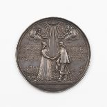 A silver commemorative medal for the marriage of Mary,