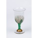 A Richardson's 'Waterlily' goblet,