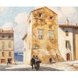 Gustave Vidal (1895-1966)/St Tropez/oil on canvas,