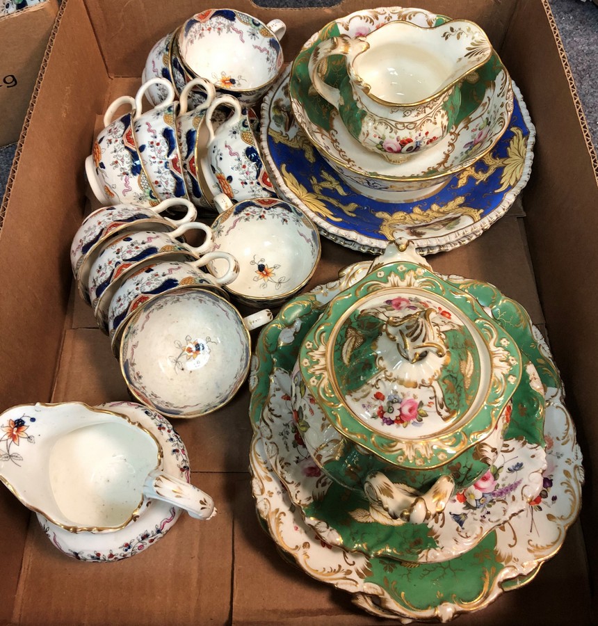 A Victorian part tea set, - Bild 4 aus 16