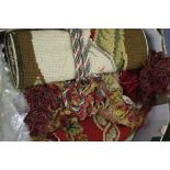 A quantity of textile trimmings,