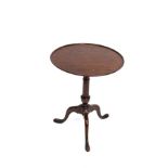 A 19th Century mahogany tripod table,