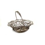 A George III swing-handled silver basket, probably John Henry Vere & William Lutwyche, London