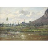 Louis Boulangé (1812-1878)/French Landscape/oil on canvas,