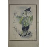 Ben Shahn (1898-1969)/The Clown/signed/lithograph, 30cm x 22cm and/other prints etc.