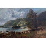 Thomas Whittle (1803-1887)/Highland Scene/signed and dated 1885/oil on canvas,