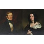 Sir Francis Grant (1803-1878)/Portraits of Jonathan Hargreaves and his Wife Anna Maria/a