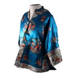 A Chinese silk embroidered jacket