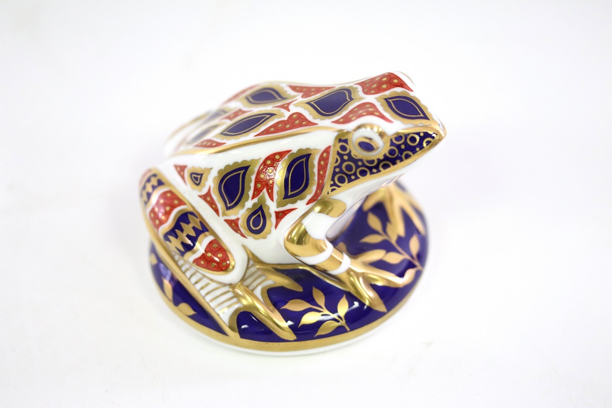 A group of Royal Crown Derby paperweights modelled as various animals including 'Abyssinian' from - Bild 2 aus 13