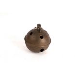 An 18th Century cast bronze Crotal bell by Robert Wells,