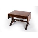 A Regency rosewood sofa table, 98.