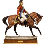 A Royal Worcester equestrian figure of the Duke of Wellington, modelled by Bernard Winskill,