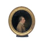 Late 18th Century English School/Portrait of a Gentleman/half-length,
