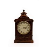 A Regency rosewood cased bracket clock, Litherland Davies & Co, Liverpool,