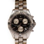 A gentleman's stainless steel Breitling Chronograph Colt,