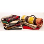 Ten Navajo blankets/Note: From the Glenn Tutssel collection,