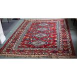 A modern Soumakh carpet, Caucasus,