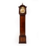 An eight-day mahogany longcase clock by Sinclair Harding & Co.