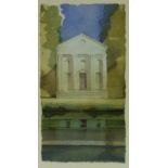 Hugh Buchanan (born 1958)/Palladio's Little Lodge/signed/watercolour,