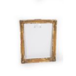 A gilt picture frame, to take a picture 92cm x 73cm,