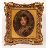 George Henry Harlow (1787-1819)/Portrait Sketch of John Etherington Welch Rolls/inscribed verso