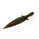 An early Luristan bronze dagger, circa 3rd Century BC, 22,
